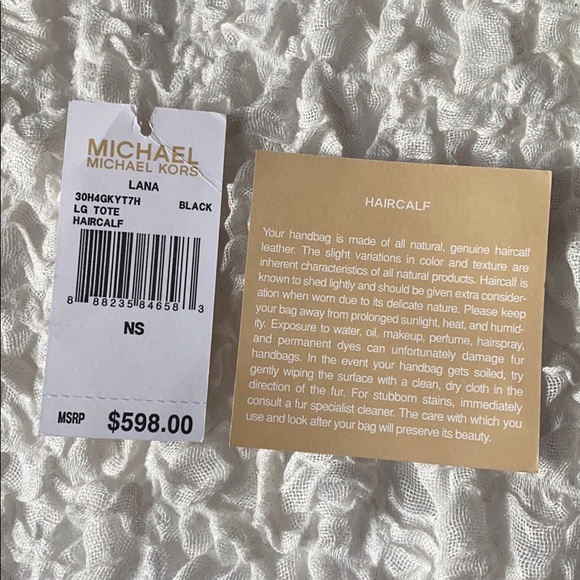 Michael Kors Lana Croc Leather Calf Tote - Picture 7 of 9